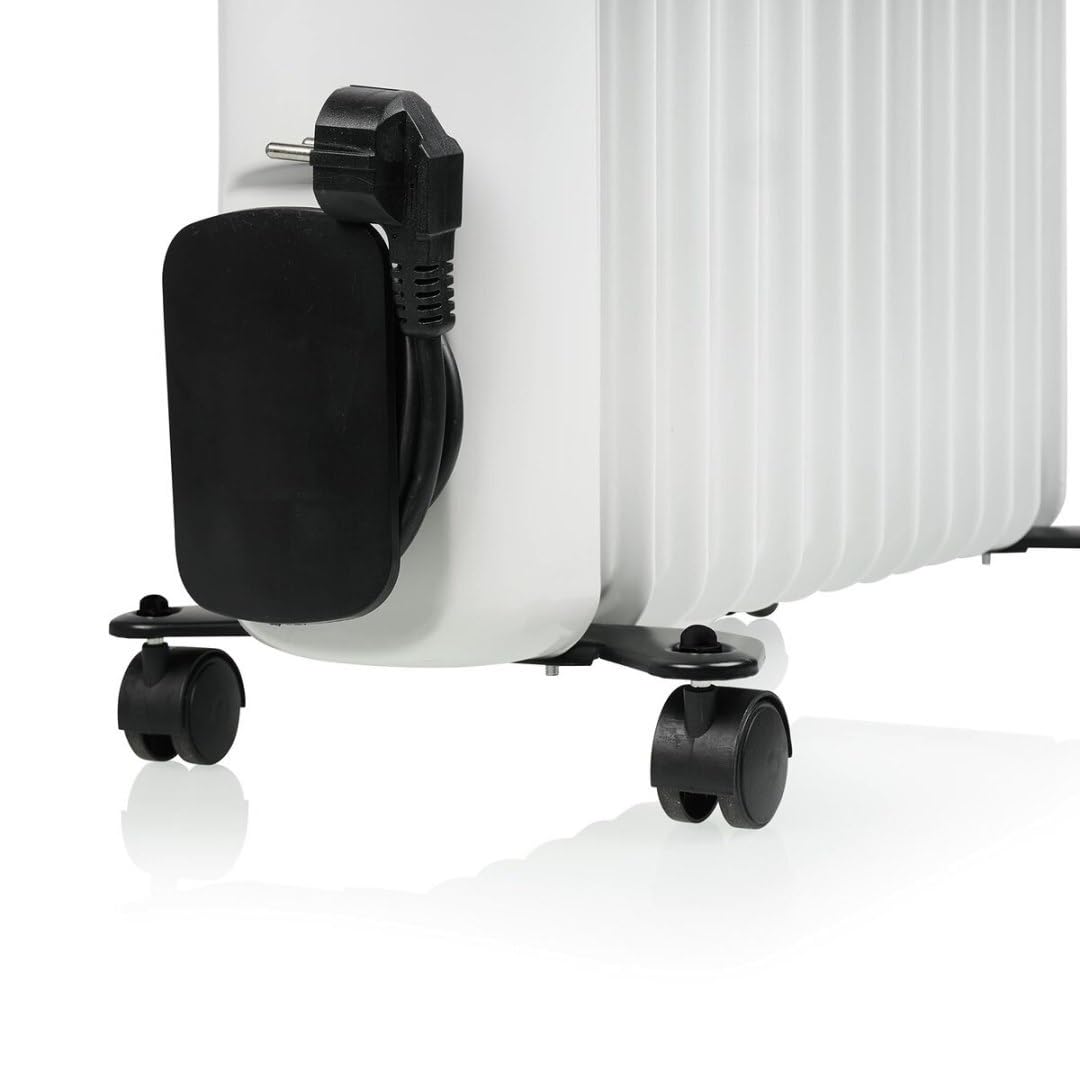 Tristar KA-5183 Calefactor de aceite, 3 ajustes de calor, Termostato ajustable, 2 500 W máx., 13 aletas