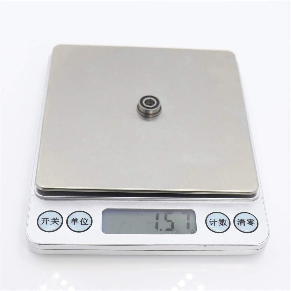 Łożyska kulkowe kołnierzowe MF115-2RS Miniaturowe łożysko ABEC-1 MF115RS Chromowana stal LF-1150DDY04 5x11x4mm