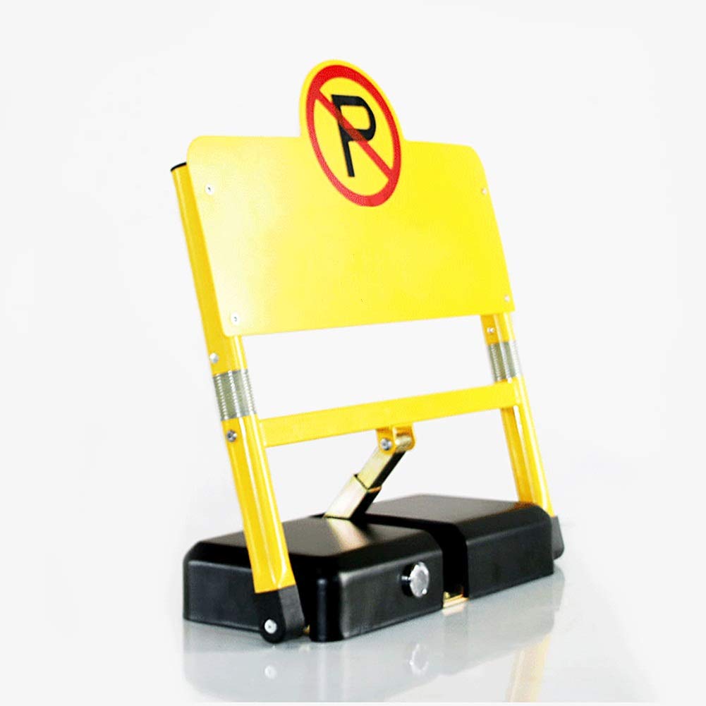 Parking Post Features Reflective Tape,Automatic Private Car Parking Latch Space Lock,Easy Installation Car Park Driveway Guard Saver