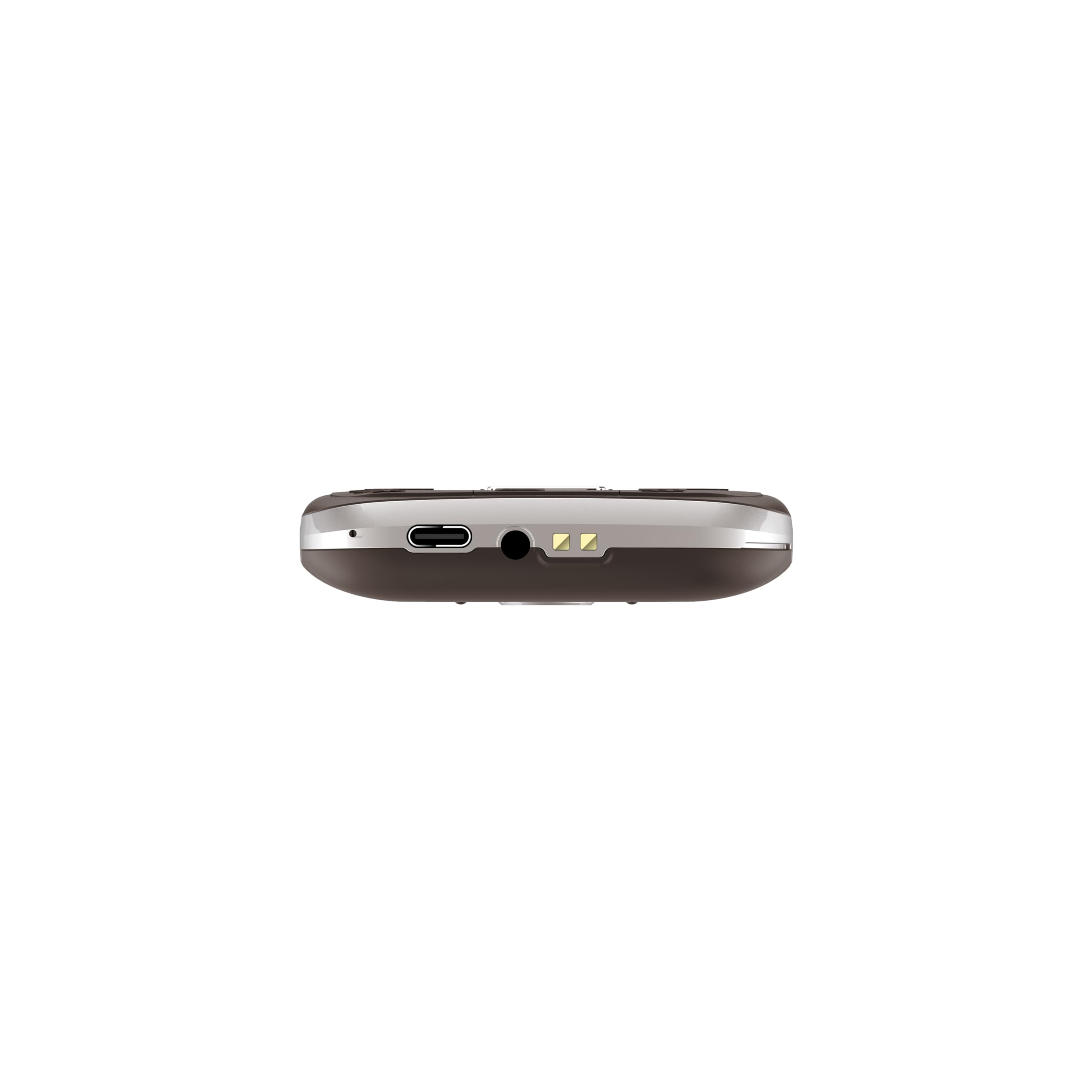 myPhone Halo 4 Plus LTE teléfono para Mayores con Base de Carga, Pantalla de 3,5 Pulgadas, Teclas Grandes, botón SOS, 4G – Praline Collection