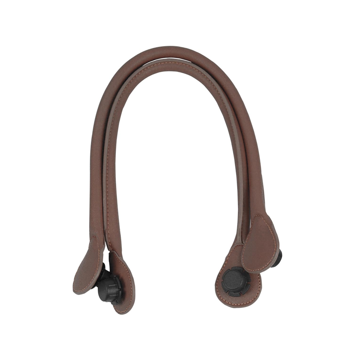 25.5" Replacement Bag Handle Straps - PU for Obag Canvas Rubber Bag EVA Tote Handbags Repair Accessories (Dark Coffee)