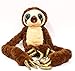 YHK Longarmed Sloth Belt Monkey Plush Soft Toy,The Croods Sloth Animal Monkey Soft Stuffed Plush Doll Toy