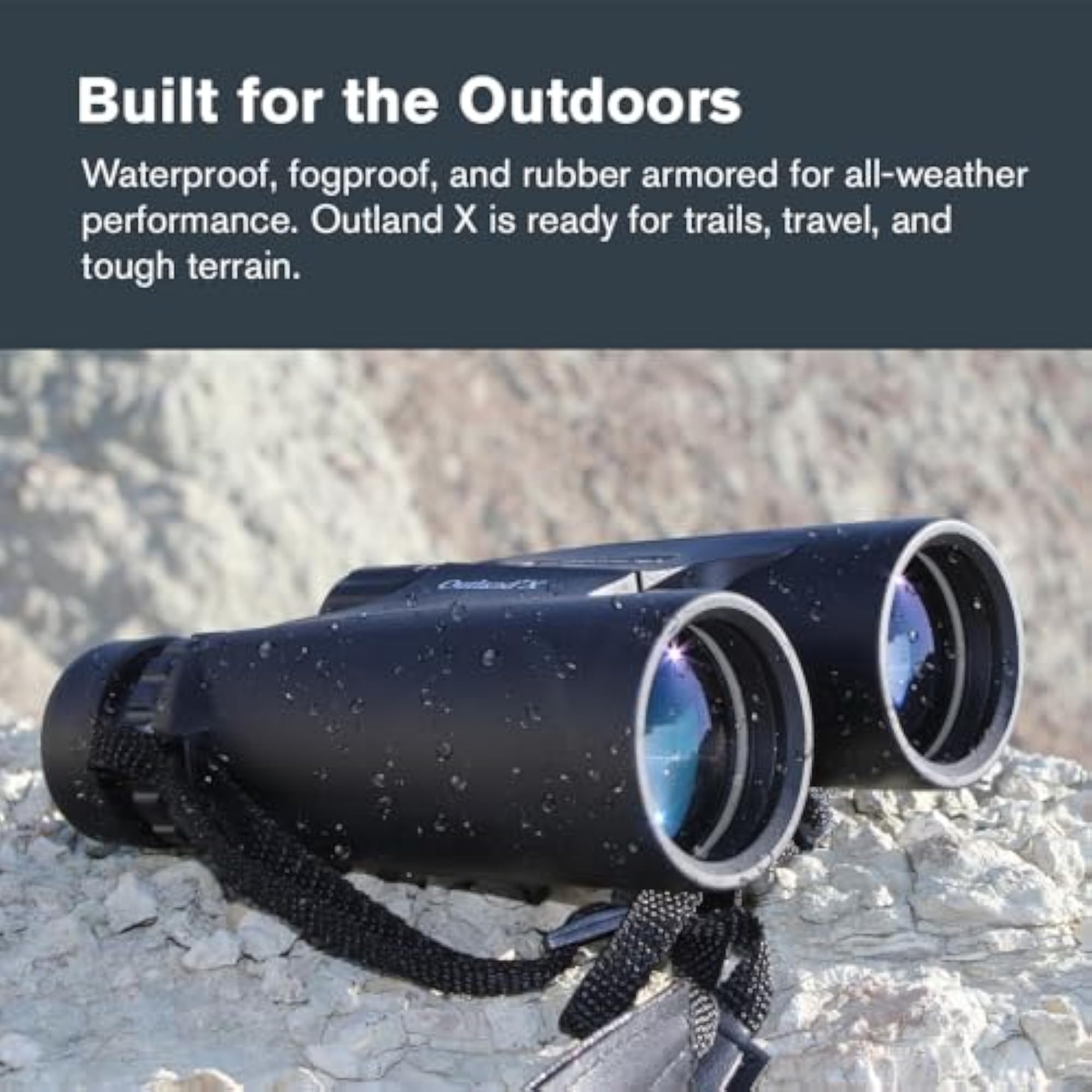 10X42 Outland Binoculars, Outdoor Adventure