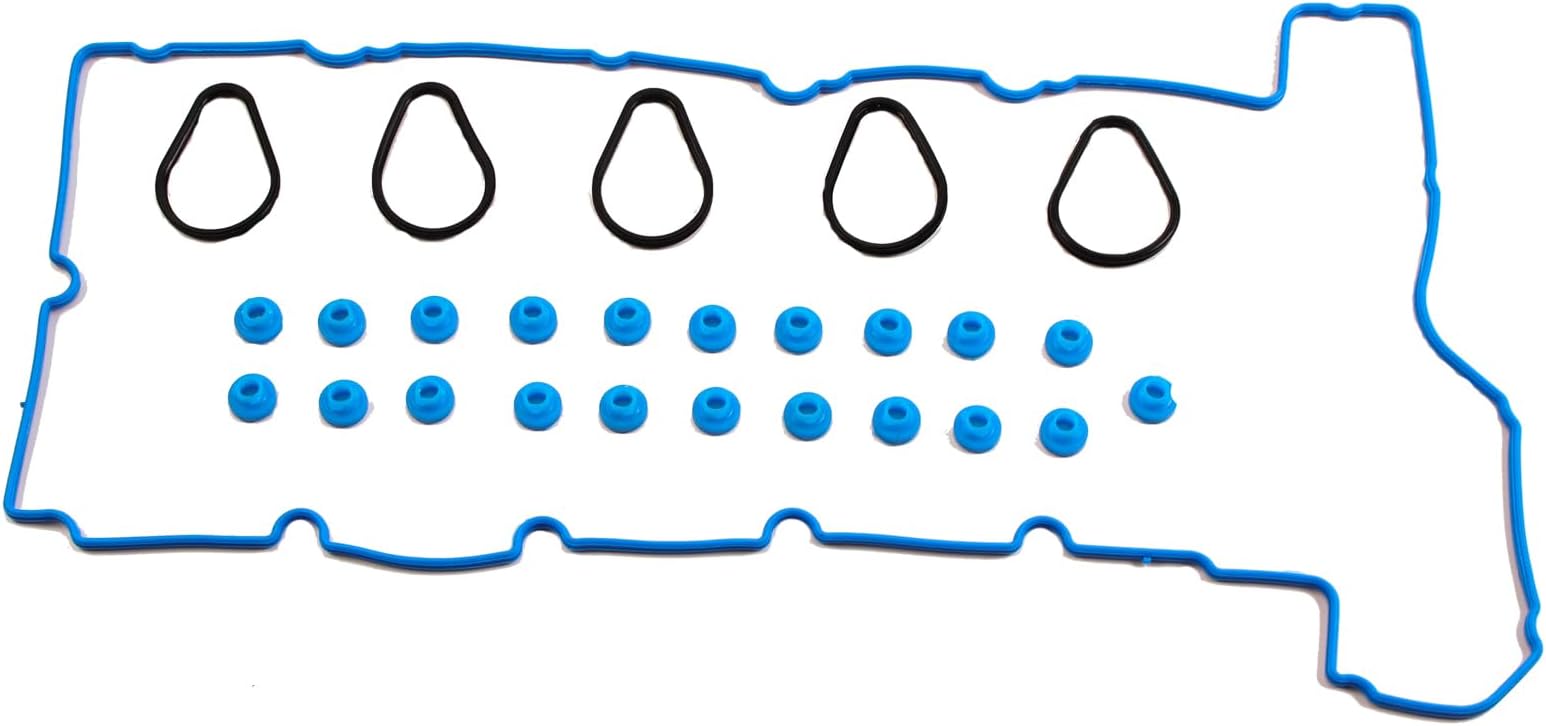 AUCERAMIC Valve Cover Gasket Fit for 2007-2010 Hummer H3 2007-2012 Chevy Colorado Gmc Canyon 3.7L L5 DOHC VS50739R