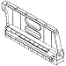 LG AEC73437801 Refrigerator Crisper Drawer Slide Rail, Center Genuine Original Equipment Manufacturer (OEM) Part