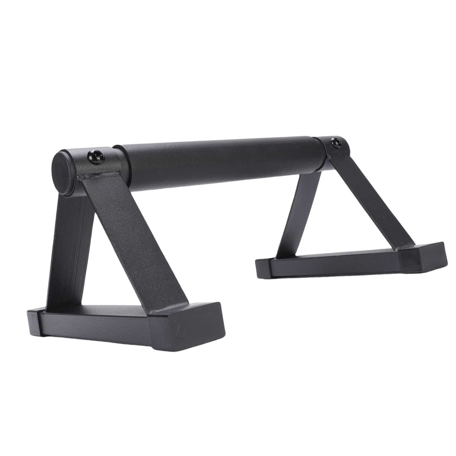 AMONIDA Drążki do Pompek Antypoślizgowe, Ergonomiczne Stojaki do Treningu Fitness w Domu, Wytrzymała Stal z Piankowymi Uchwytami, 2 Sztuki
