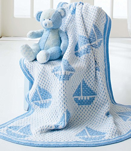 30 Baby Blankets to Knit-Ripples, Cables, Lace, Blocks, Miters and More, This Lovely Collection has it All! - Image 8