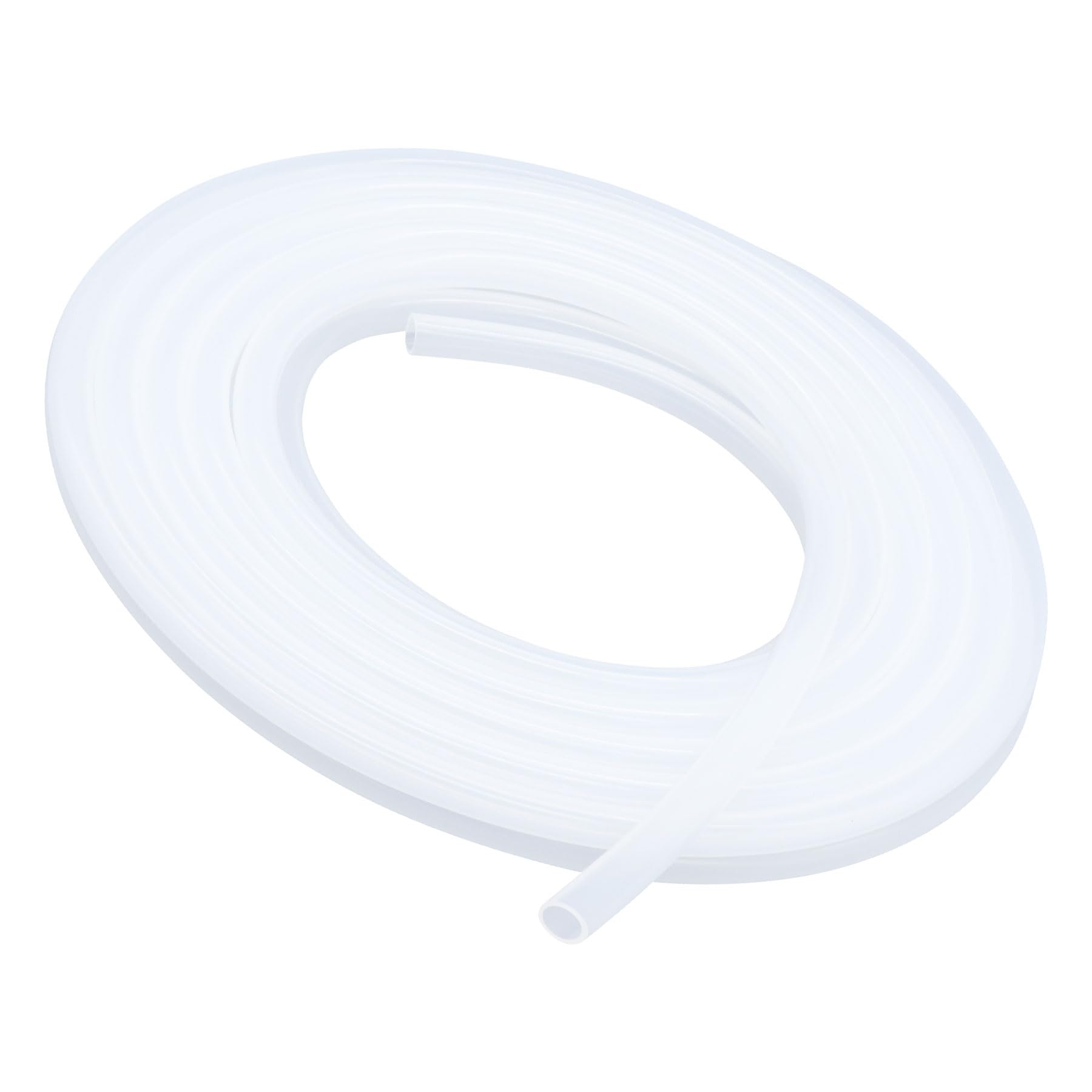 iMeistek 12mm ID x 14mm OD Silicone Tube 4.5m, Clear Flexible Food Grade Hose Air Water Pipe for Pump Transfer,Aquarium