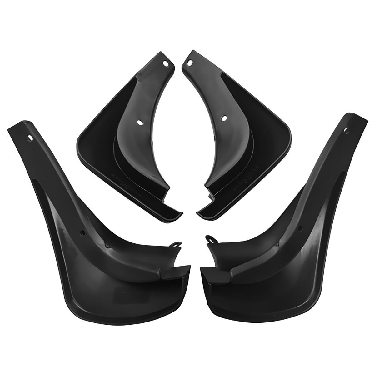 Bavettes garde-boue Hyundai Accent 2006-2010 kit 4 pièces haute résistance aux chocs