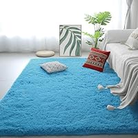 BEIMO Korte Stapel Tapijt Woonkamer 60x90cm, Slaapkamer Tapijt, Ingang Tapijt Binnen, Antislip Wasbaar, Vintage Tapijt voor Keuken, Badkamer, Kantoor, Marineblauw
