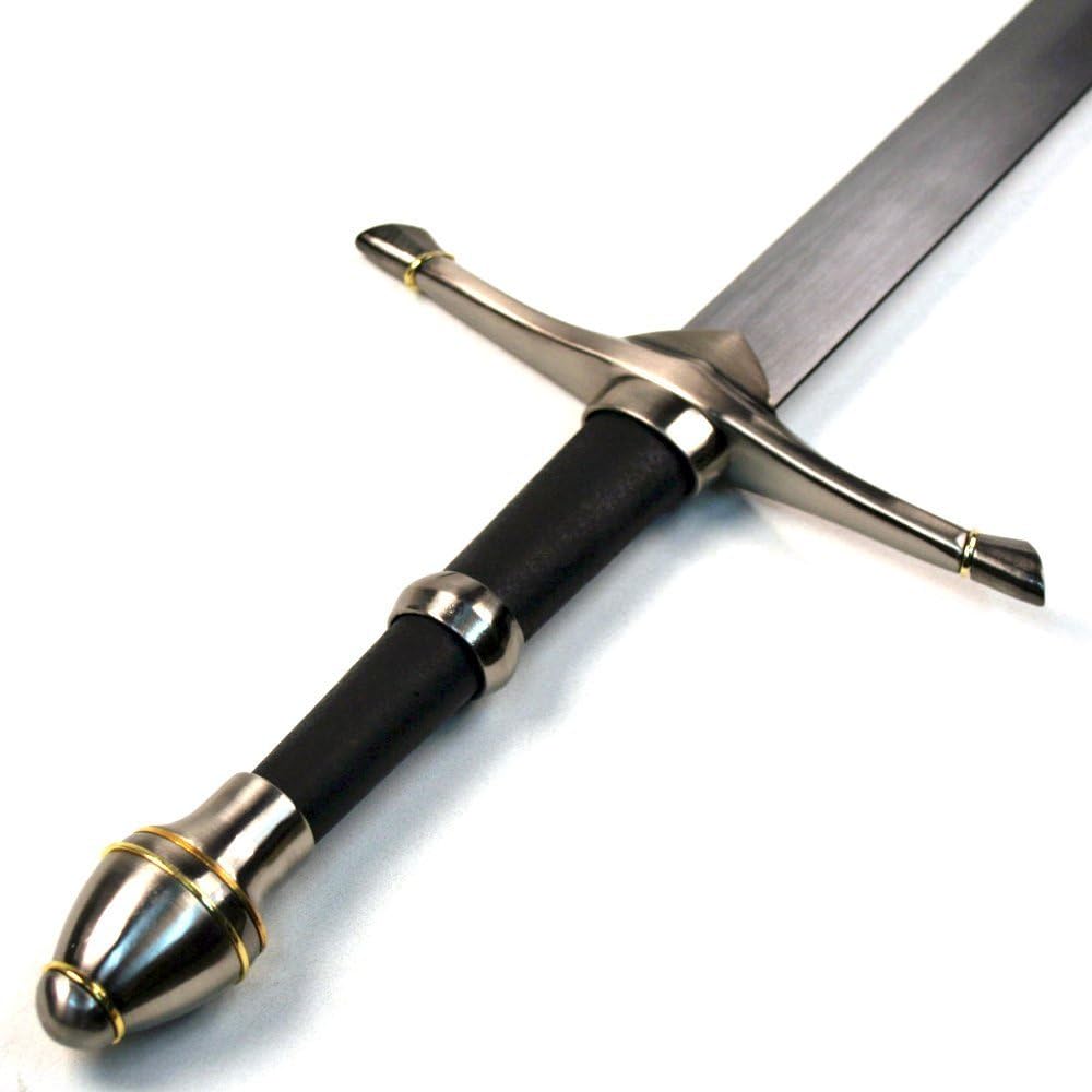 Snake Eye Tactical Irish Ring Hilt Celtic Medieval Crusader Sword with Scabbard