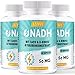 Produktbild NADH 50mg, Hochdosiert Zusammengesetzte Formel mit Coenzyme Q10 für Zelluläre Energie, Antioxidantien-Unterstützung und ATP-Produktion, 180 Kapseln (3er Pack)