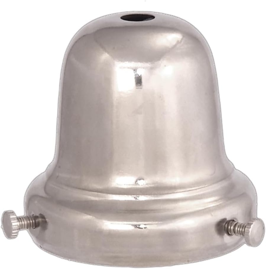 B&P Lamp® 2 1/4" Fitter, Nickel Plated Bell-Type Shade Holder