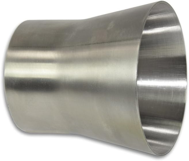 Stainless Headers Mfg. 3” to 4” Stainless Exhaust Header Transition Muffler Adaptor - American Made