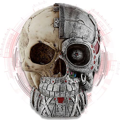 mtb more energy Decorazione a forma di teschio Steampunk Arni Terminator - Teschio decorativo