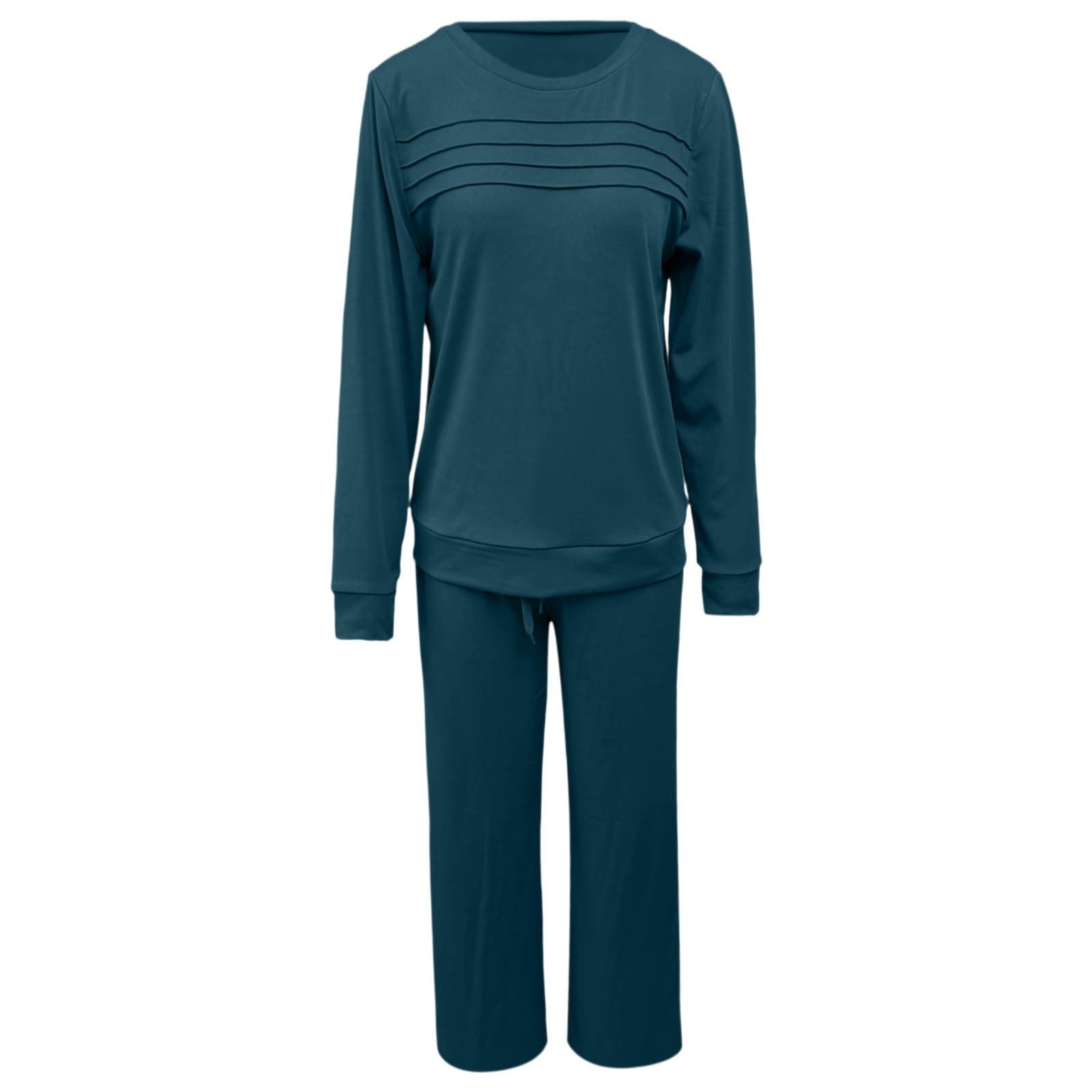 Generico Tuta Donna Completo 2 Pezzi Autunno Inverno Abbigliamento Casual Autunno Inverno per Jogging Viaggi e Incontri