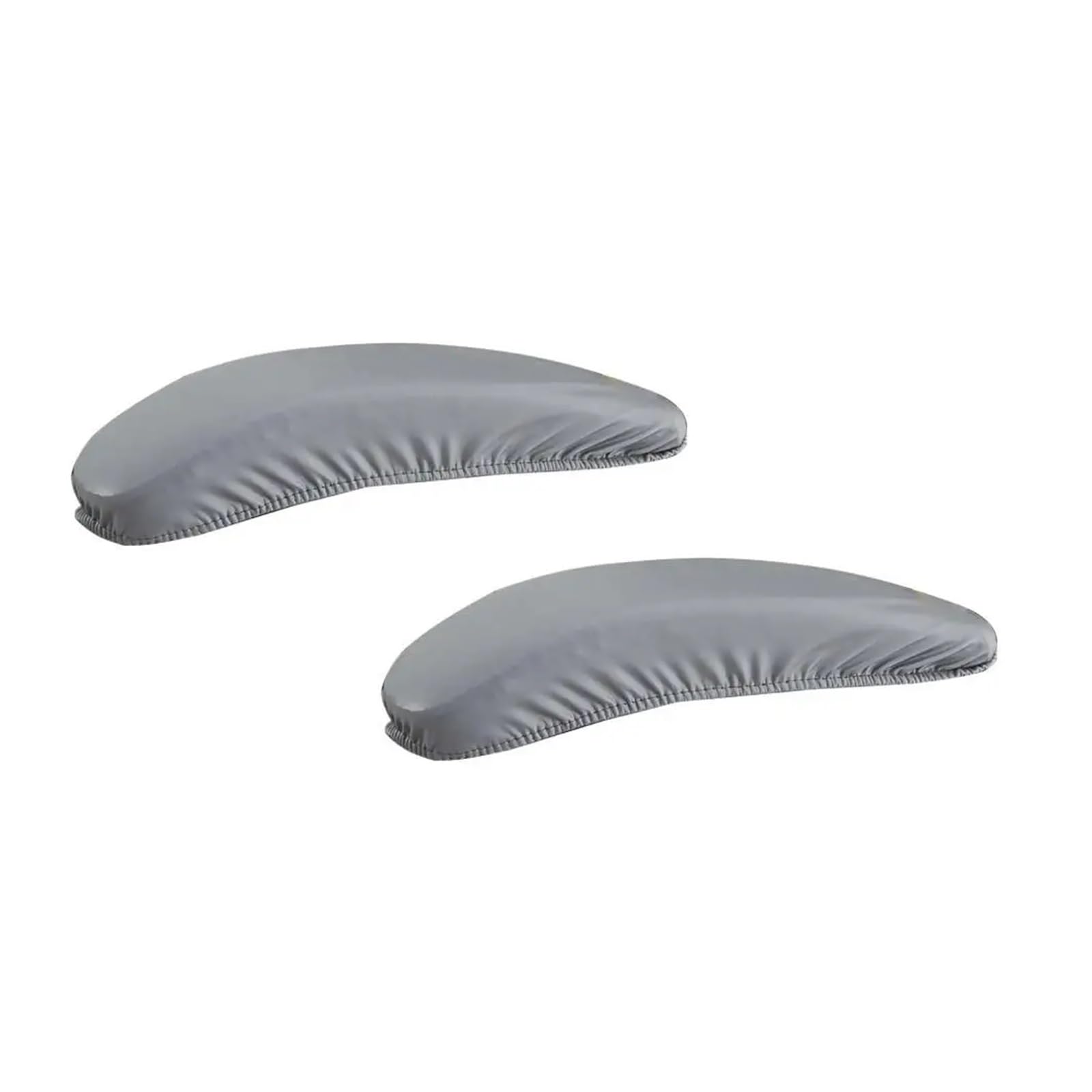 MNGHAYYR Stretch Elastic Office Chair Armrest Covers Office Spandex Armrest Covers, 4 Pcs Stretch Polyester Slipcover, Multicolor(Light Grey)