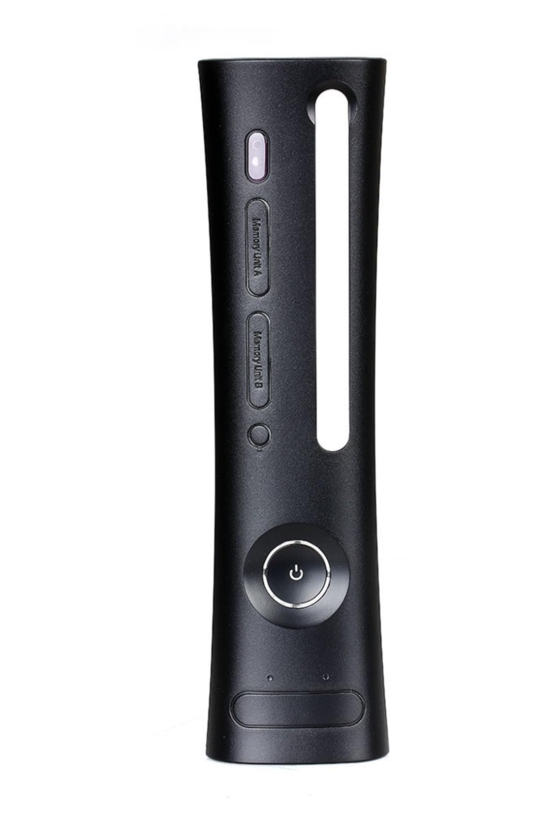 [Replacement] for Microsoft for Xbox for 360 Repair Parts Faceplate Case Front Face Plate Front Shell Cover UNBITB(Black)