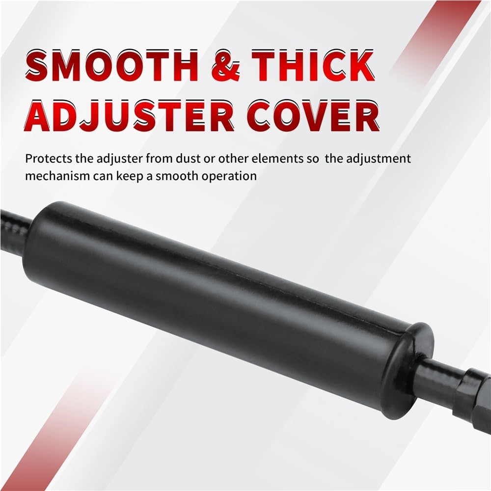Juego de cables acelerador extendidos para motocicleta trenzados acero inoxidable para Sportster XL 1996-2017 para Dyna 2011-2015 para Softail