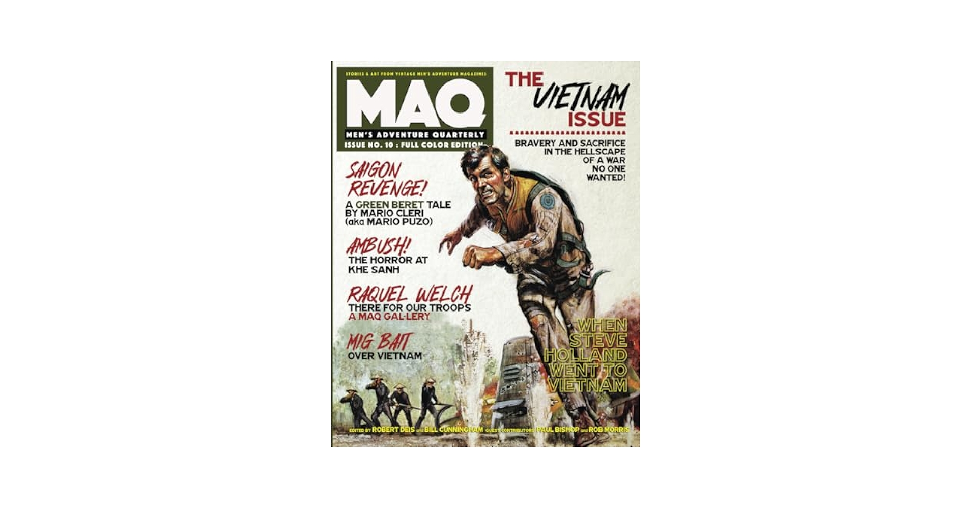 Amazon.com: THE MEN'S ADVENTURE QUARTERLY #10: FULL COLOR