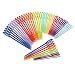 50 Pcs Plastic Sewing Needles, iFergoo 25 Pcs 3.5" Colorful Large Eye Crafts Needles and 25 Pcs 2.75"Kids Safety Learning Needles for DIY Sewing Handmade Crafts, Kid Weave Education (50)