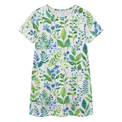 Vestidos de verano para niñas elásticos contra el sudor en ropa de primavera