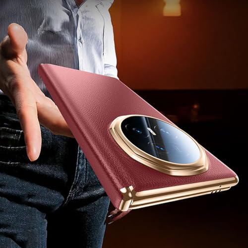 Coque Honor Magic V5 charnière protégée contre chutes rouge - 2