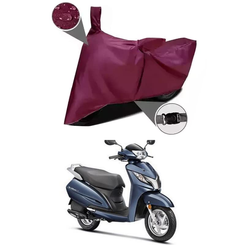 EGAL Compatible for Activa 125 279 All Universal Bike Scooter Body Cover - Waterproof, Dustproof, Heat Resistant, Outdoor Protection for Motorcycles and Scooters Bullet