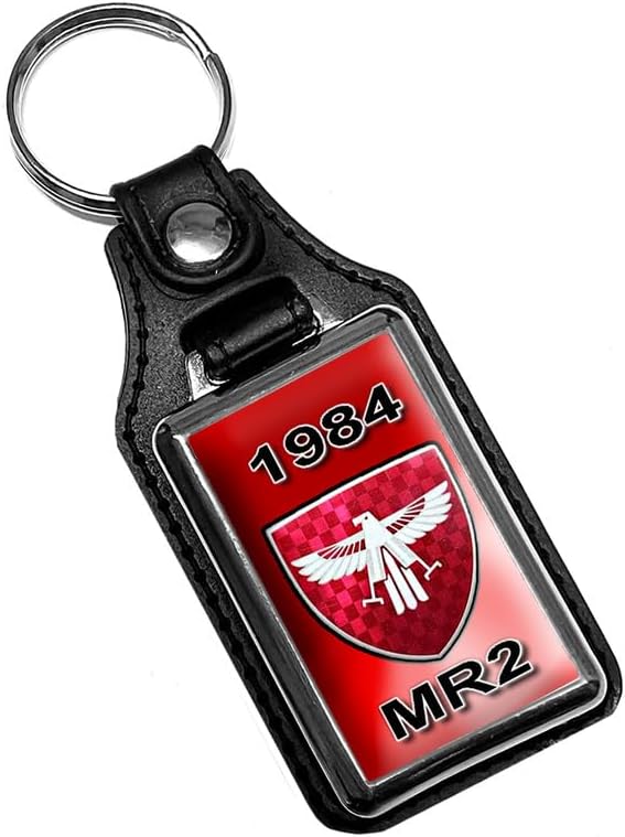 Vista 7 de Brotherhood 1986 Compatible con MR2 Emblem Design Llavero Rojo Llavero Llavero Llavero