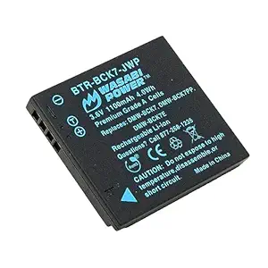 Wasabi Power Battery for Panasonic DMW-BCK7 NCA-YN101G and Panasonic Lumix DMC-FH2 DMC-FH4 DMC-FH5 DMC-FH6 DMC-FH7 DMC-FH8 DMC-FH25 DMC-FH27 DMC-FP5 DMC-FP7 DMC-FS16 DMC-FS18 DMC-FS22 DMC-FS28 DMC-FS35 DMC-FS37 DMC-FS40 DMC-FS45 DMC-FT20 DMC-FX77 DMC-FX78 DMC-FX80 DMC-FX90 DMC-S1 DMC-S2 DMC-S3 DMC-S5 DMC-SZ1 DMC-SZ5 DMC-SZ7 DMC-TS20