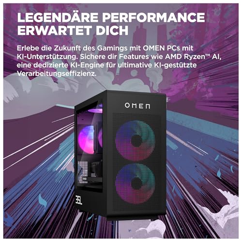 Omen - Sistema completo - RAM: 32 GB - PC Desktop - Immagine 7
