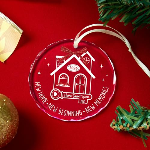 Image of New Home Ornament 2026, House Warming Gift for Women,Couple,homeowners