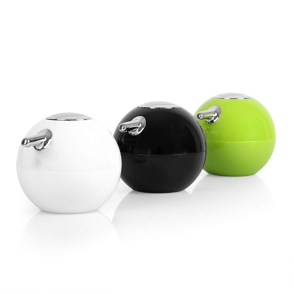 Dispenser per Sapone Liquido Lozione detergente Rotonda Dispenser maniluvio Dispenser di Sapone Bagno Doccia Lotion Dispenser Soap Dispenser Dosatore Sapone Ricaricabile (Color : White)