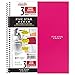 Five Star Spiral Notebook, 3 Subject, Wide Ruled Paper, 150 Sheets, 10-1/2