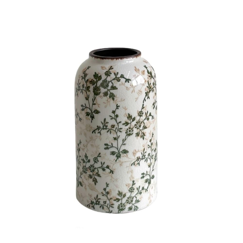 Vase fleur en céramique pour composition hydroponique et verdure de salon