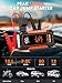 S ZEVZO A11 Jump Starter, Upgraded 5000A Car Battery Jumper Starter Portable (10.0L Gas & 7.0L Diesel Engines) with Booster 12V Lithium Jump Box with USB Charger, LCD Display, Flashlight, and Case