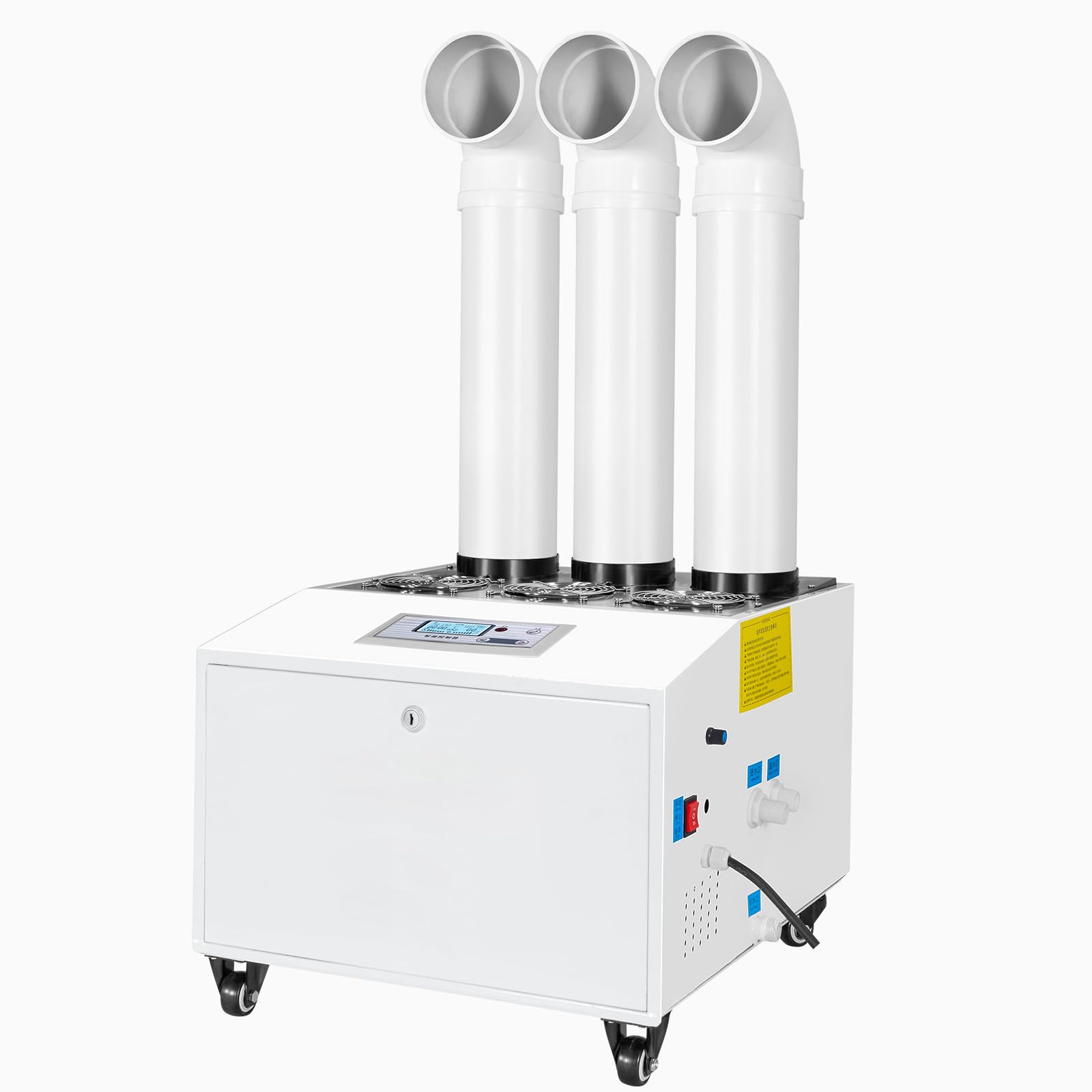 Ultrasonic Industrial Humidifier 70000ml h Highest Mist Output Commercial Agricultural Humidifiers Automatic Water Filling Humidity Adjustable Cool Mist