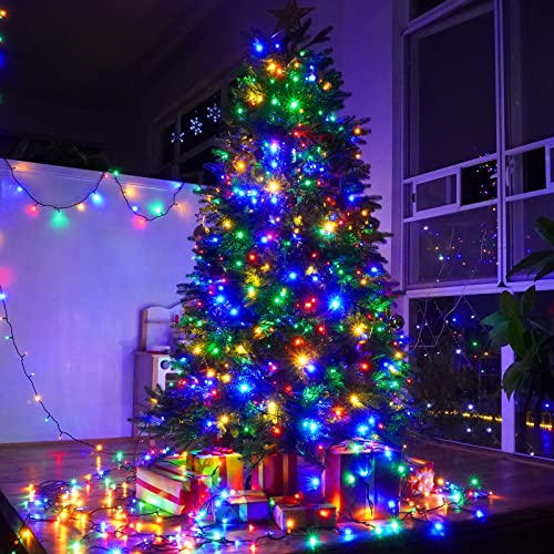 Lyhope Christmas Lights, Low Voltage 98.4Ft 300 Led Christmas Lights - With 30V Ul Certified Power Supply Adapter String Lights For Indoor, Wedding And Holiday Decorations (Multi-Color) #TOP6
