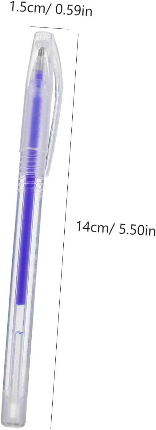 DOITOOL Sewing Accessory Fabric Pens for Sewing Erasable Heat Fabric Marking Pens 4 Pack