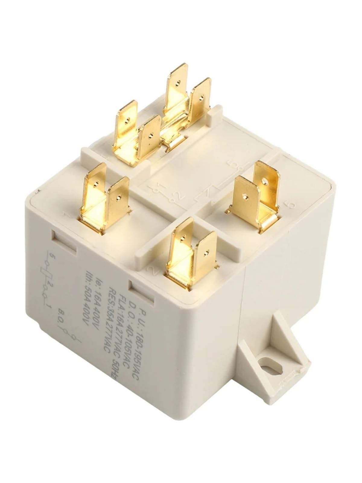 Relais de démarrage 5 broches HLR3800-4G3D haute durabilité pour machine à glaçons