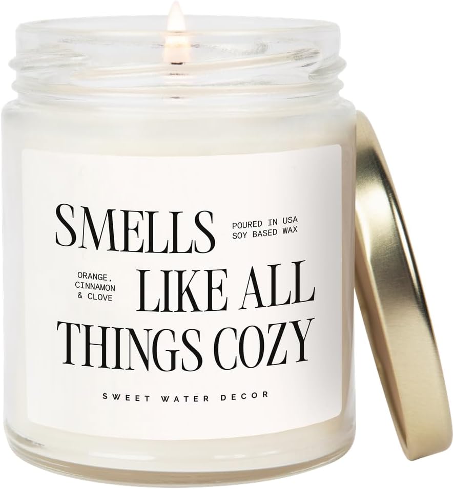 Yummy Smells Like All Things Cozy Soy Candle (Under $20)