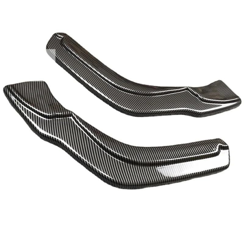 Minigonna Laterale Auto Per VW Per Tiguan Per Line 2017 2018 2019 2 pezzi Auto Gloss Nero Paraurti posteriore Labbro Lato Splitter Alette ABS Plastica