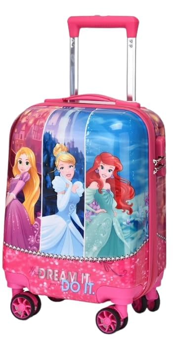 Image of ADSON PC Kids Trolley 360 Rotating Luggage 360 Wheels Non-Breakable Exclusive Edition 20 Inch Kids Hardsided Suitcase with 4 Wheels, 360 Wheel Travel Trolley Bag
