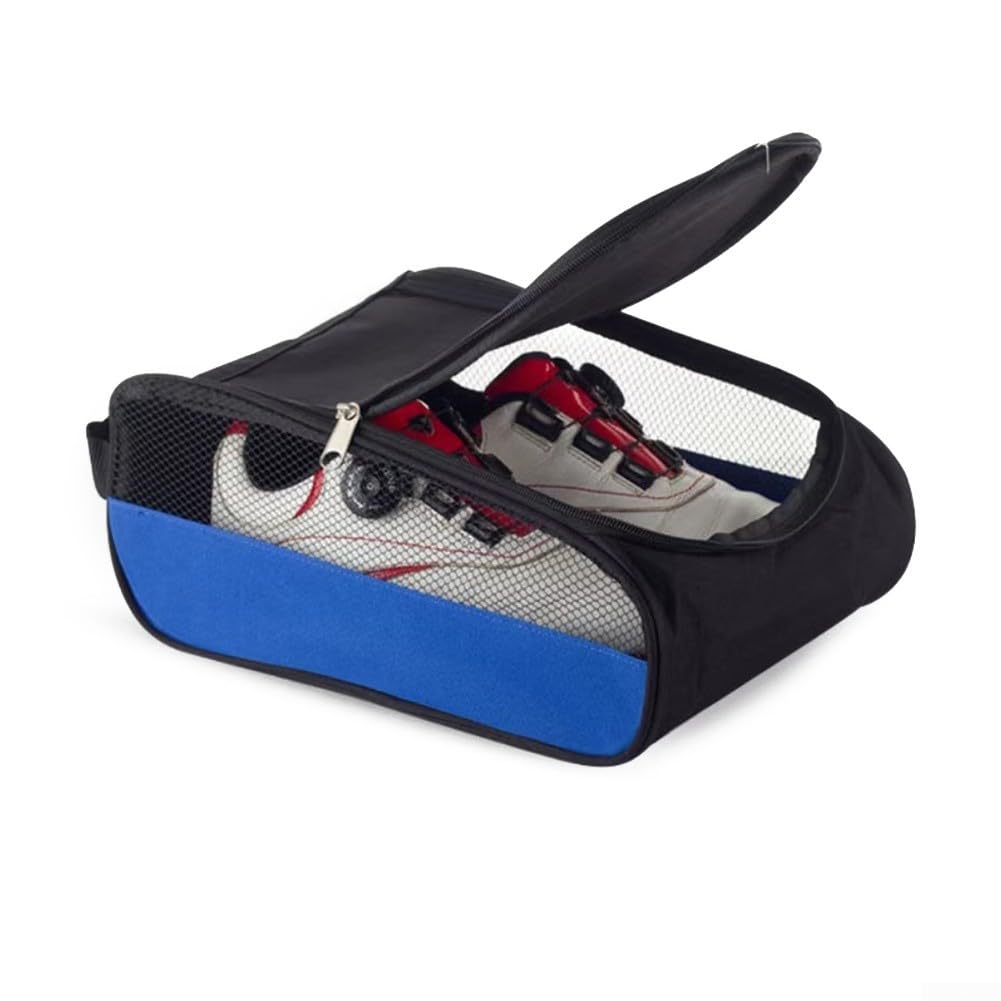 Borsa per scarpe da golf impermeabile facile da pulire e leggera in tessuto Oxford, Verde