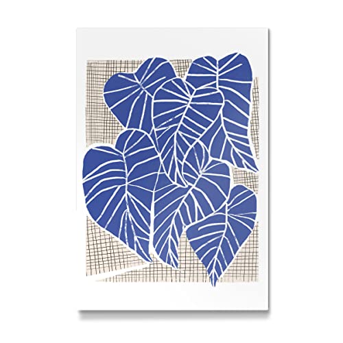 artboxONE Galerie-Print 90x60 cm Pati Cascino - Alocasias hochwertiges Acrylglas auf Alu-Dibond von The Artcircle