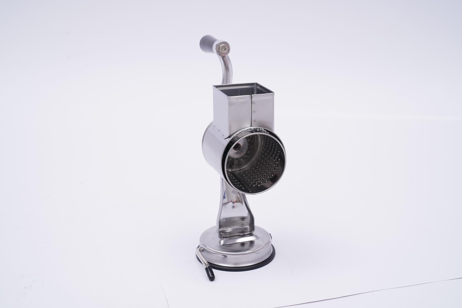 Affettatrice per verdure, grattugia in acciaio inox con 5 lame per formaggio, noci, frutta, verdura, ecc