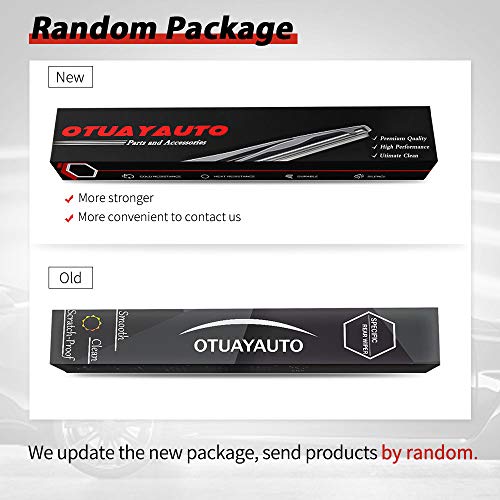 For Dodge Journey Vehicles, Rear Windshield Back Wiper Arm Blade Set - OTUAYAUTO Factory OEM Replacement 68040371AA