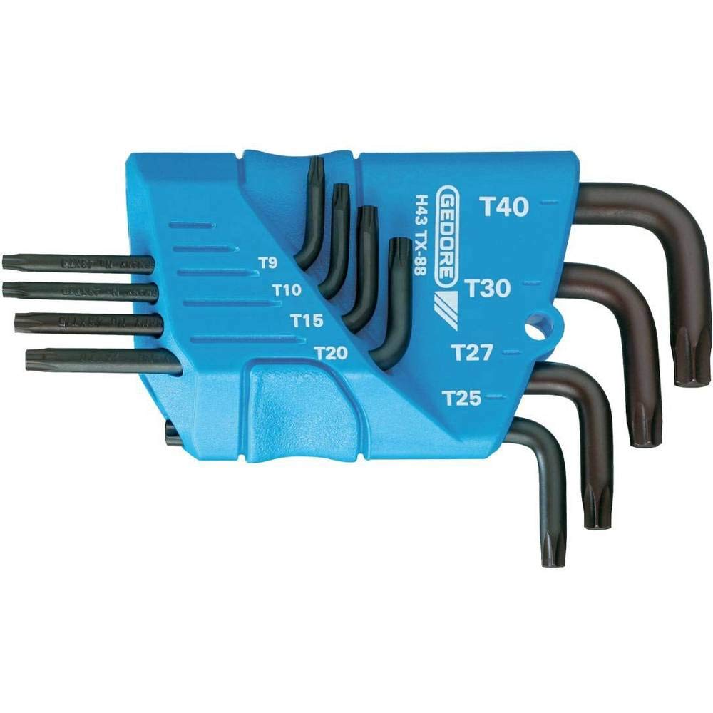 Juego de llaves Allen 8 pzas TX T10-T45