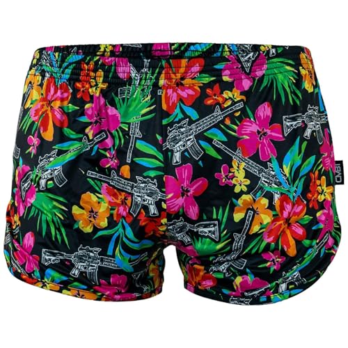 Combat Iron Ranger Panties for Men (Tactical Hawaiian, X-Large)