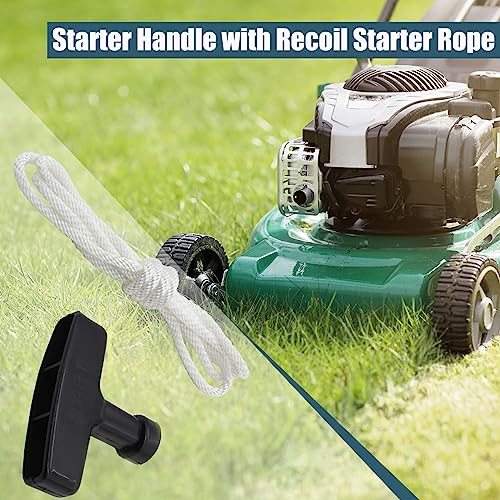 Image of 2 Set 4ft Pull Cord Rope with Recoil Starter Handle | For GX200, For GX120, For GX240, For GX270, For Champion Generator